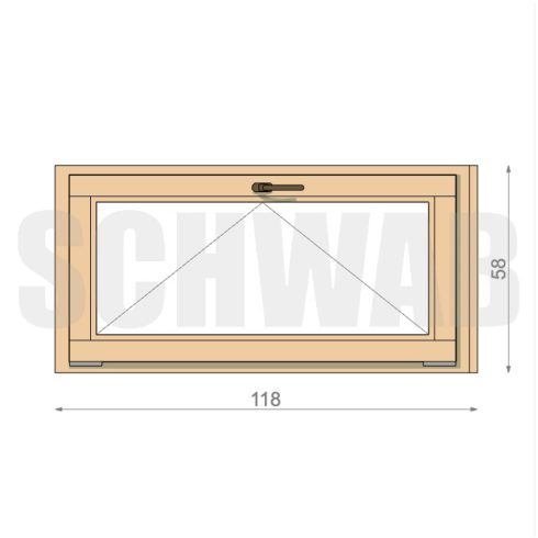 120x60 cm buk fa ablak ajt ablak rakt r